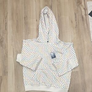 Roller Rabit X Target Collab Multi Color Heart Hoodie